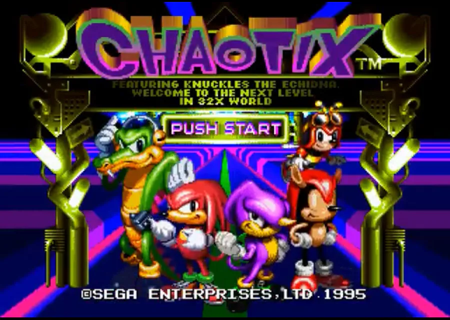 Knuckles' Chaotix - Wikipedia