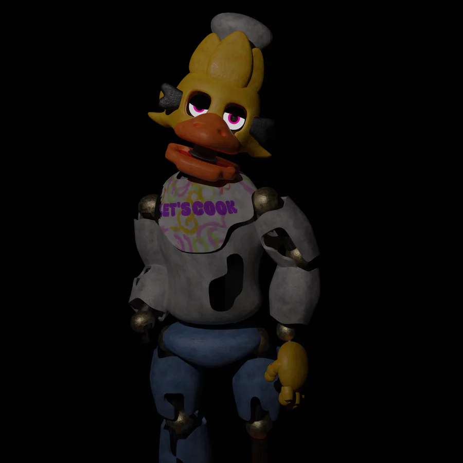 JuoNoVom on Game Jolt: Withered Chica (my version)