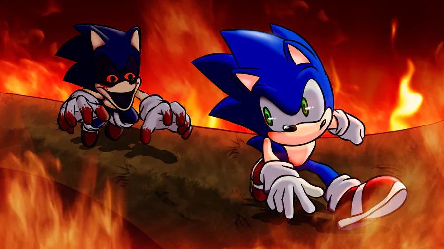 Yoo that new Sonic.EXE remake was fire! #sonicexe #sonic