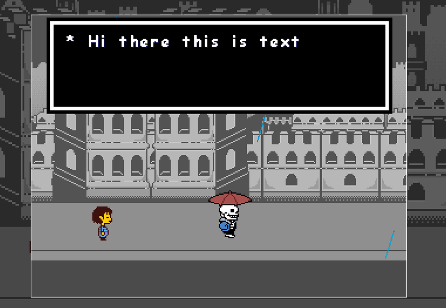 Fired_ on Game Jolt: @Duuud helped me fix up my sans sprite MAJORLY huge  thanks to him a