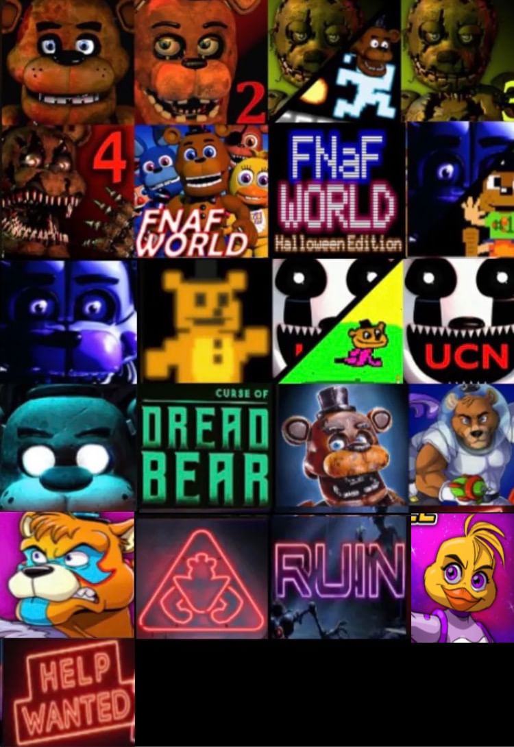 Fnaf World 2 Fan Casting on myCast