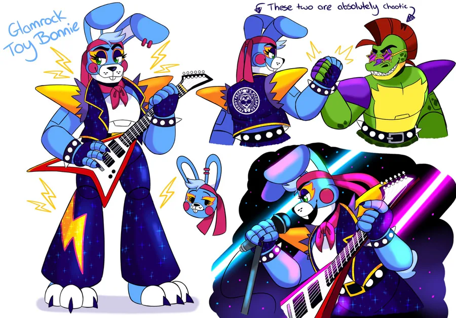 monun Drop /FNAF SLSB/ on Game Jolt: Bonnie glamrock fnaf ruin