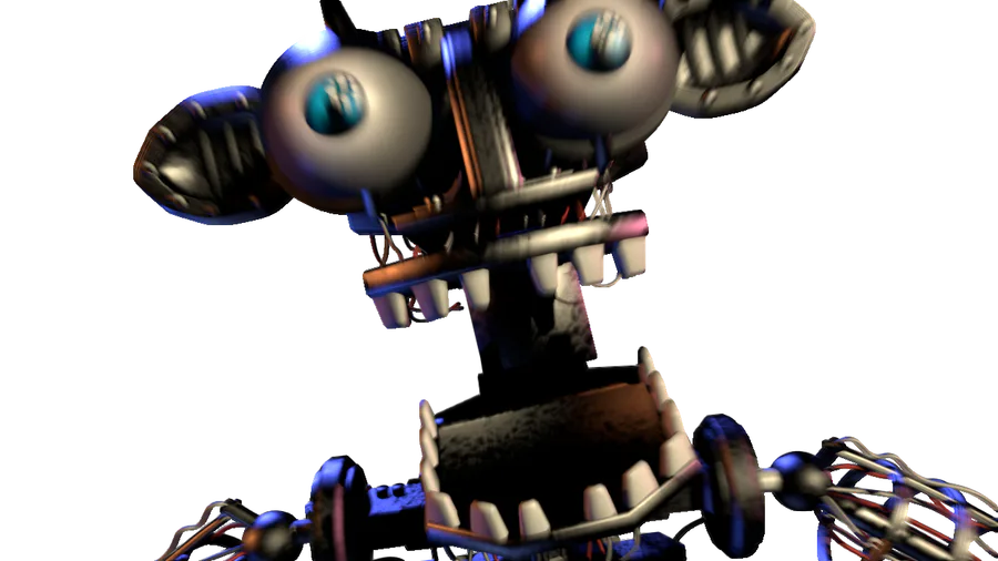 When you get jumpscared by withered foxy in the endoskeletons