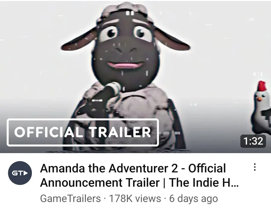 Amanda the Adventurer 2 - Official Announcement Trailer