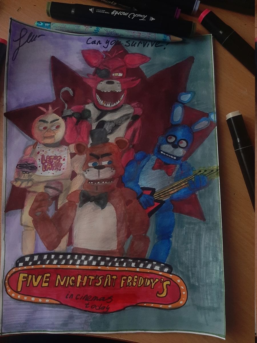 FIVE NIGHTS AT FREDDY'S 2 NOS CINEMAS?! #FNAFMOVIE 