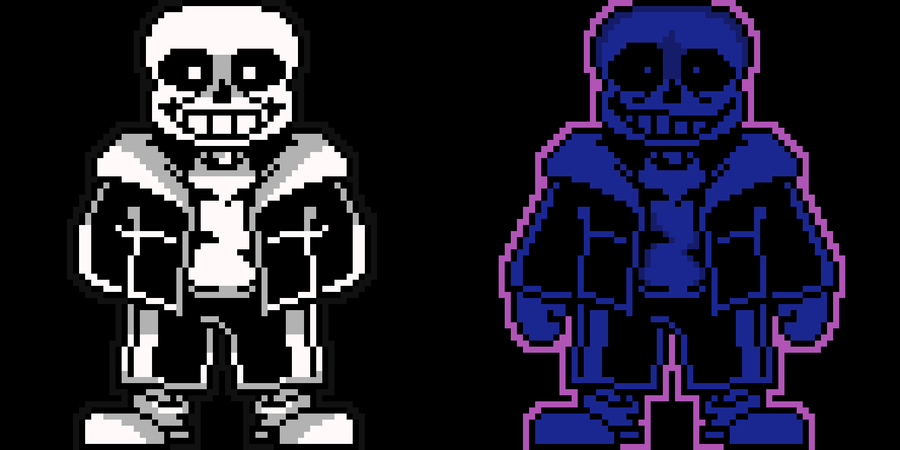 Pixilart - Sans by Demon