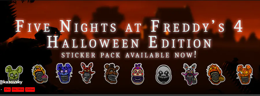 Five Nights at Freddys 4 Halloween Edition: NIGHTMARIONNE
