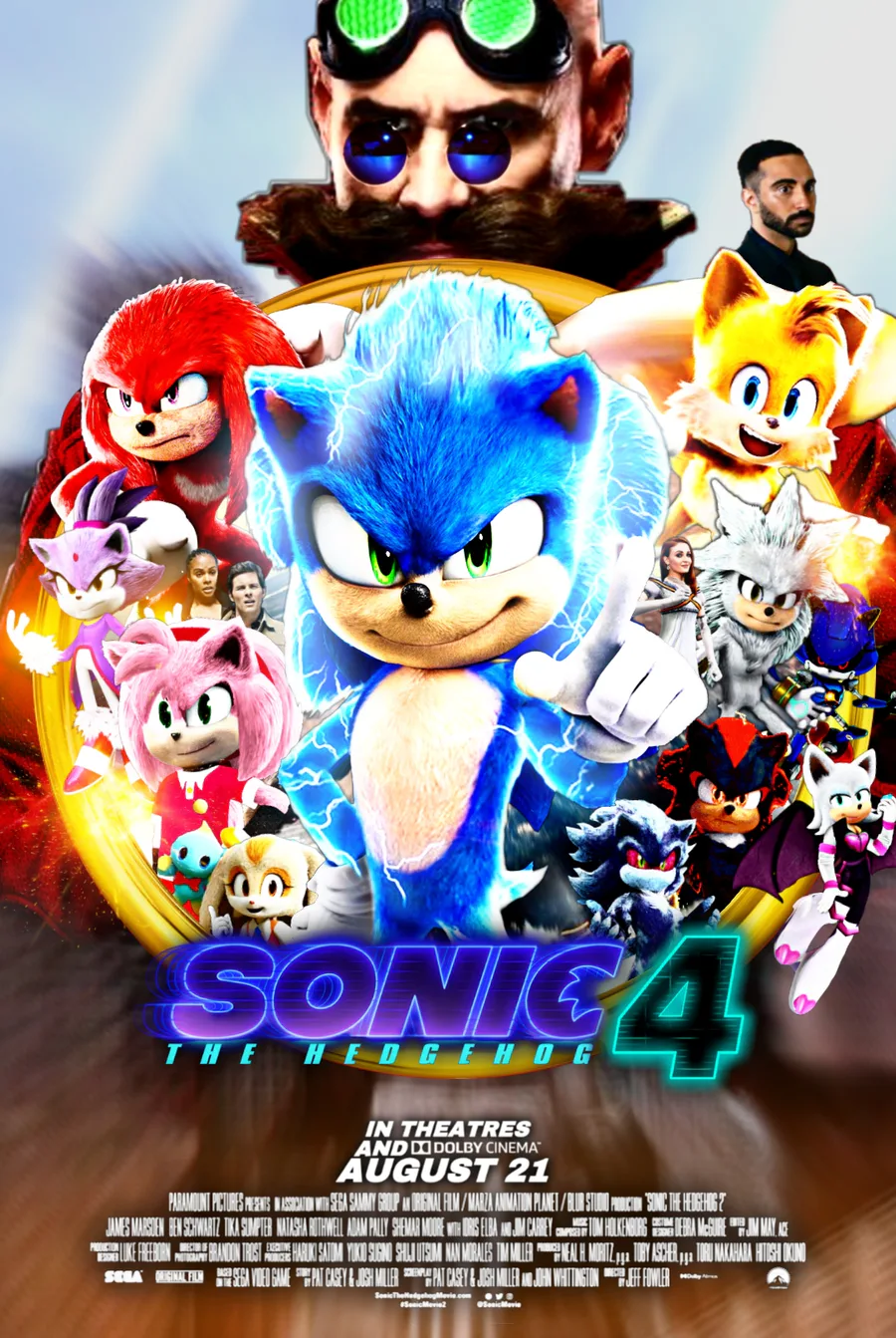 Samuel Lukas The Hedgehog on Game Jolt: Sonic Movie 3 (2024