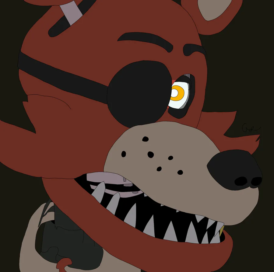 Withered Foxy (FNAF 2)- Speed Draw Preview 