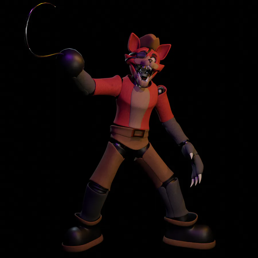 Stylized Foxy Jumpscare : r/fivenightsatfreddys