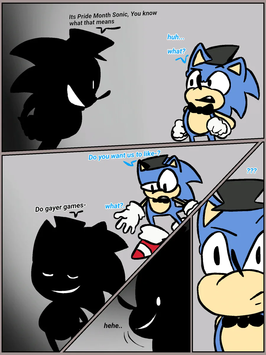 Everything Sonadow (Sonic X Shadow Comic Dubs) 