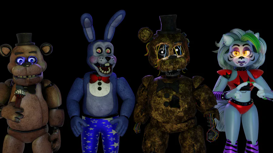 FNaF 2 --Remastered-- pack release by Ubuntutu on DeviantArt