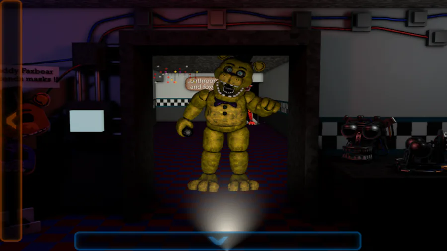 Five Nights At Freddy's Disintegrating Freddy Fazbear Boy's Black