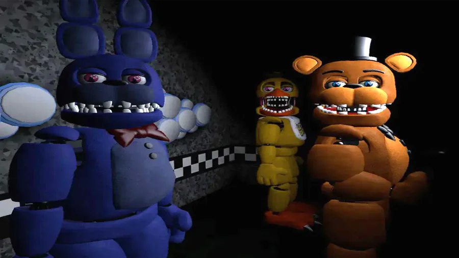 Unwithered Animatronics in FNaF 2 (Mod) by ZBonnieXD - Game Jolt