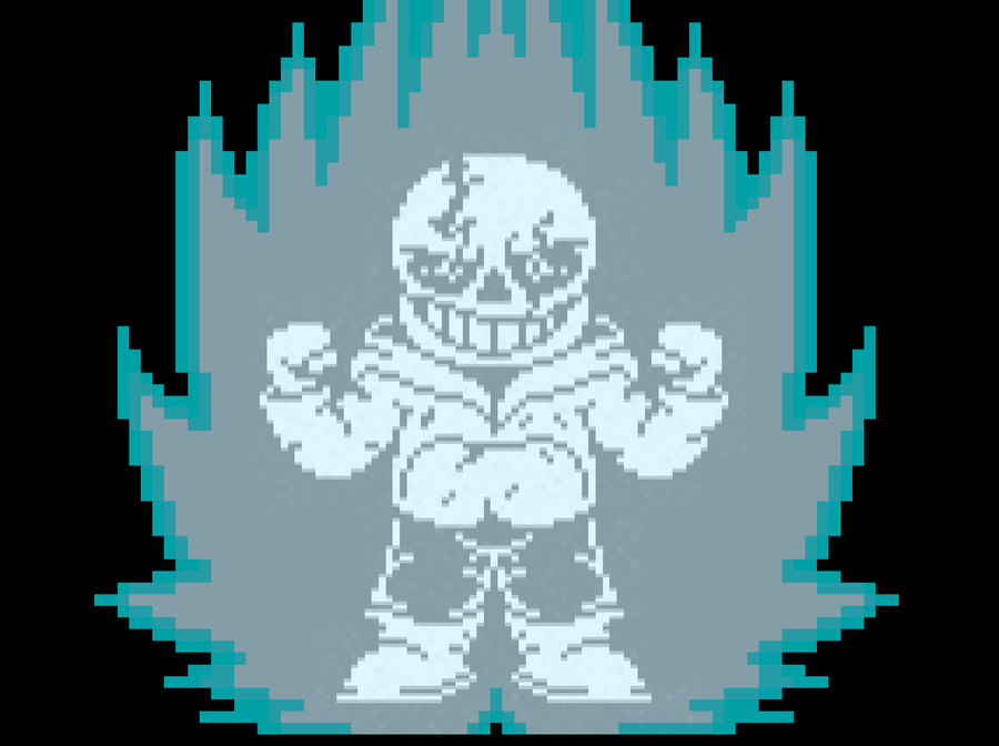 my pixel art of dust tail sans : r/Undertale