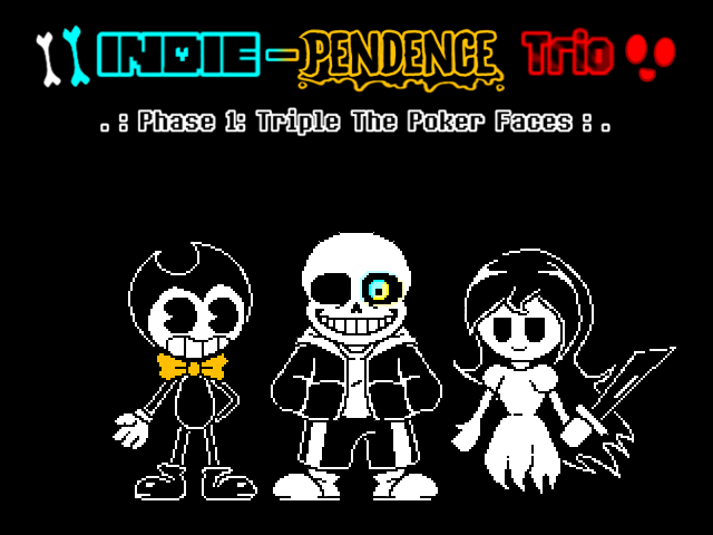 Double cross sans pixel art