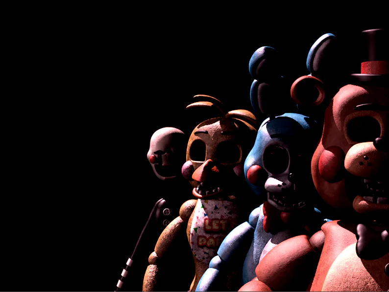 SOMETHING IS HORRIFYINGLY WRONG WITH THE FNAF 2 ANIMATRONICS..