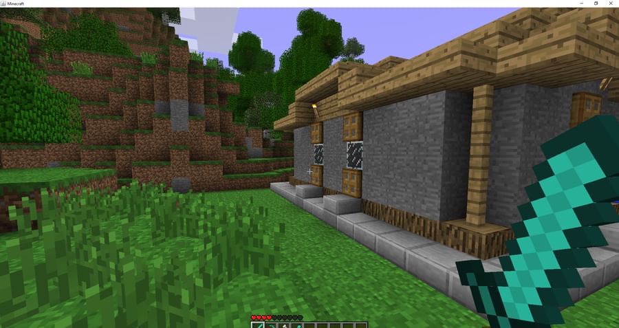 minecraft beta 1.7.3 cool houses