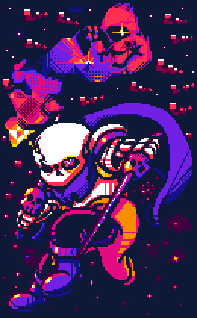 Pixel Sans Undertale | Spiral Notebook