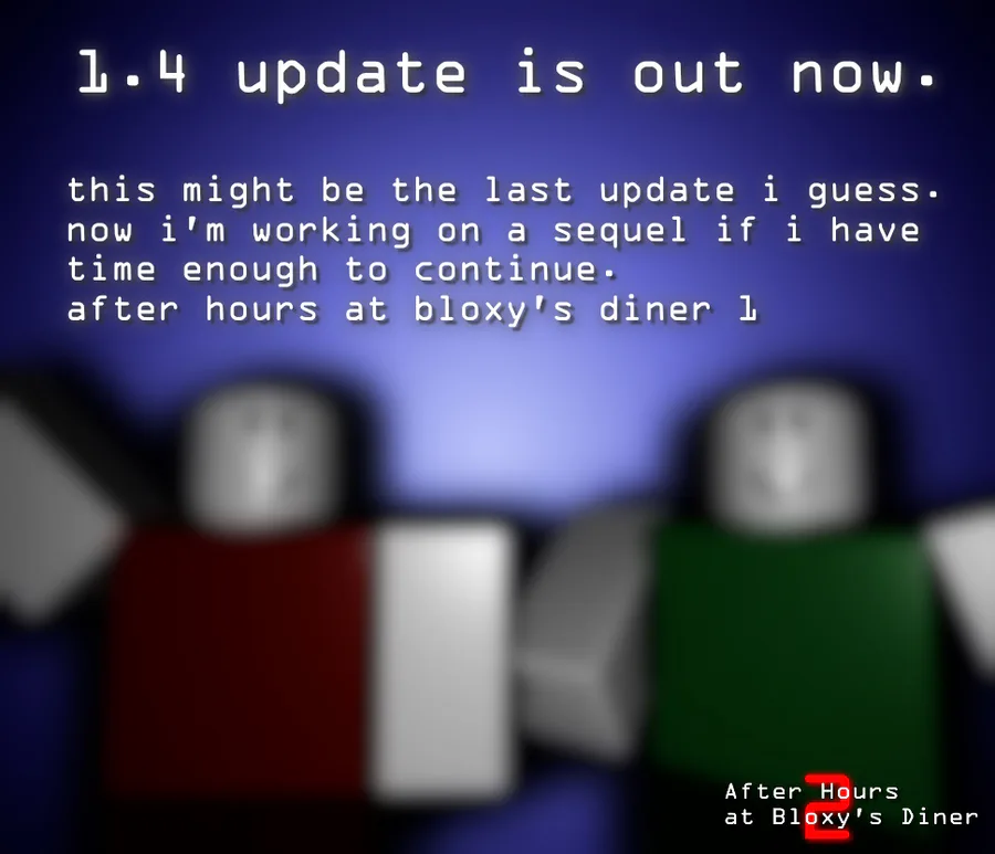 roblox #fangame #fnaf - After Hours at Bloxy's Diner by Anfield_TOW