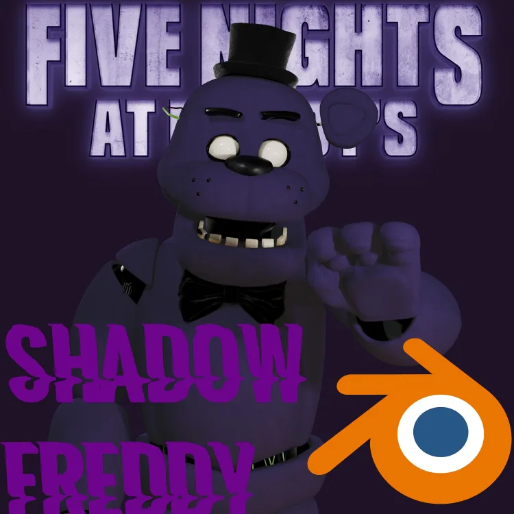 Five Nights at Freddy's Movie Blender Model Pack 