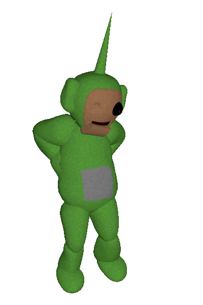 JustALilToby on Game Jolt: Tinky Winky from Slendytubbies 1 model