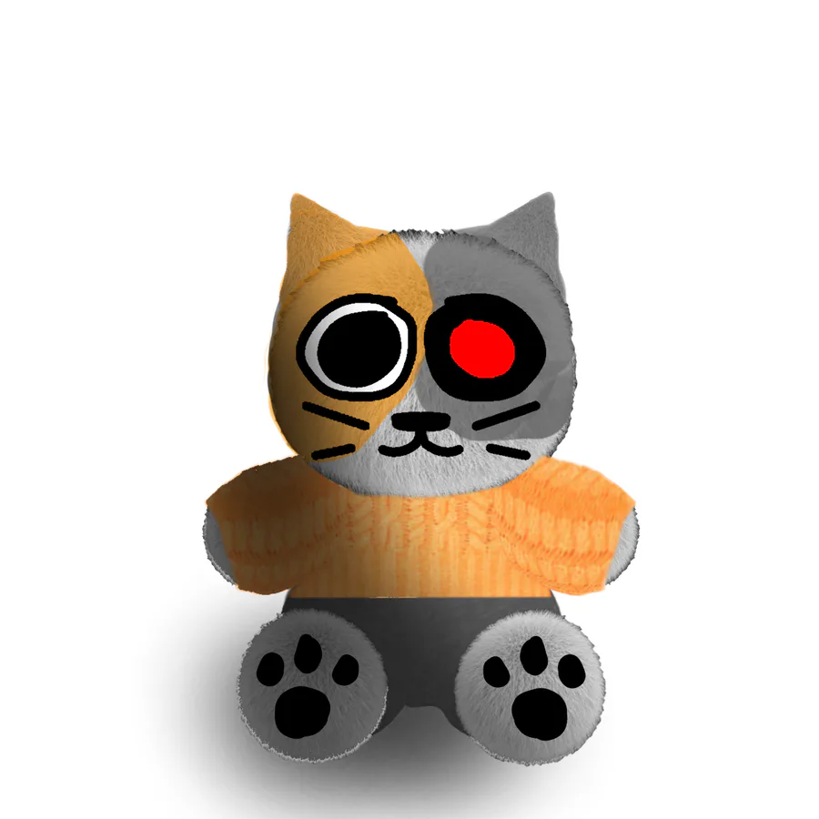 mrs_sugar on Game Jolt: i might be the first one to make a homemade catnap  plushie from pop