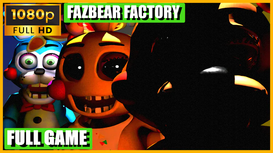 Five Nights at Freddy's Plus Fan-Made Full Walkthrough Night 1-5 +