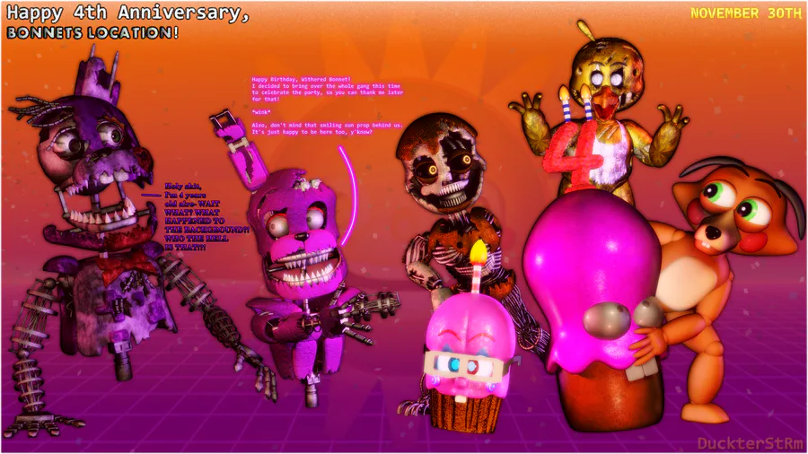 🐻 - Welcome to your new summer job here at the new and improved Freddy  Fazbear's Pizza! ~ Happy 9th Anniversary, Five Nights at Freddy's 2! :  r/fivenightsatfreddys