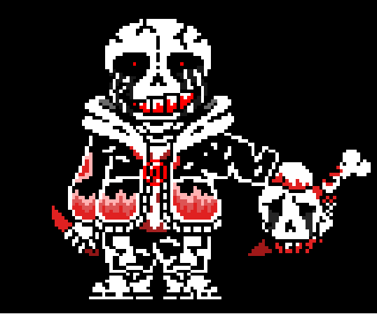 Рисуем мультфильмы 2 спрайты undertale last breath