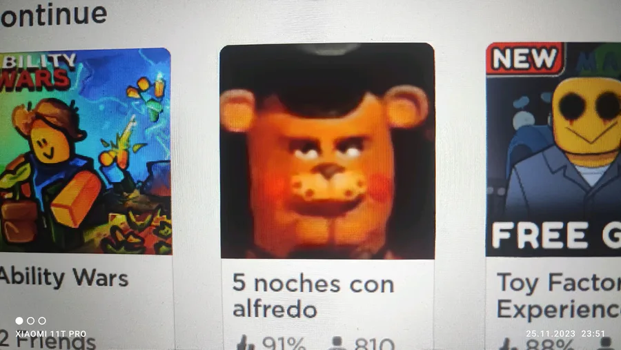 5 noches con alfredo - Roblox