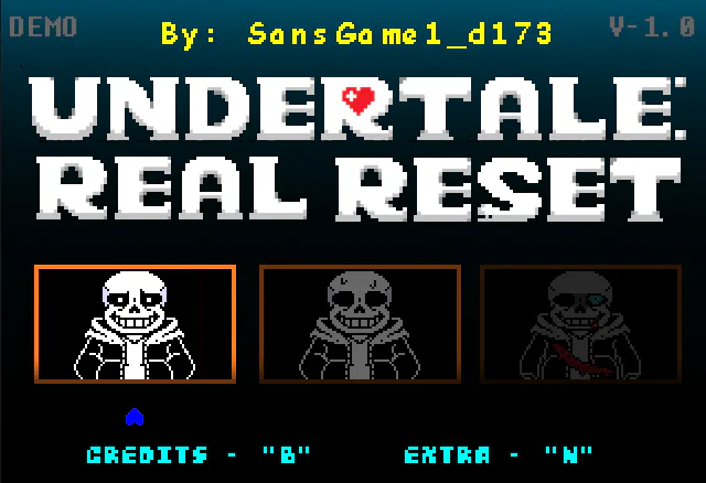 Underchoice Sans Battle Phase 1 Undertale Fangame by EeveeLing - Game Jolt