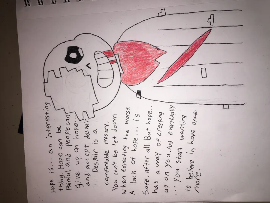 I drew horror!sans at work yersteday, it was my first draw of any sans at  all, what do you think ? : r/Undertale