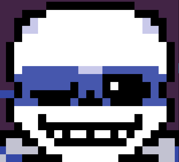 Dusttale Sans Sprite by ZekeNG on Newgrounds