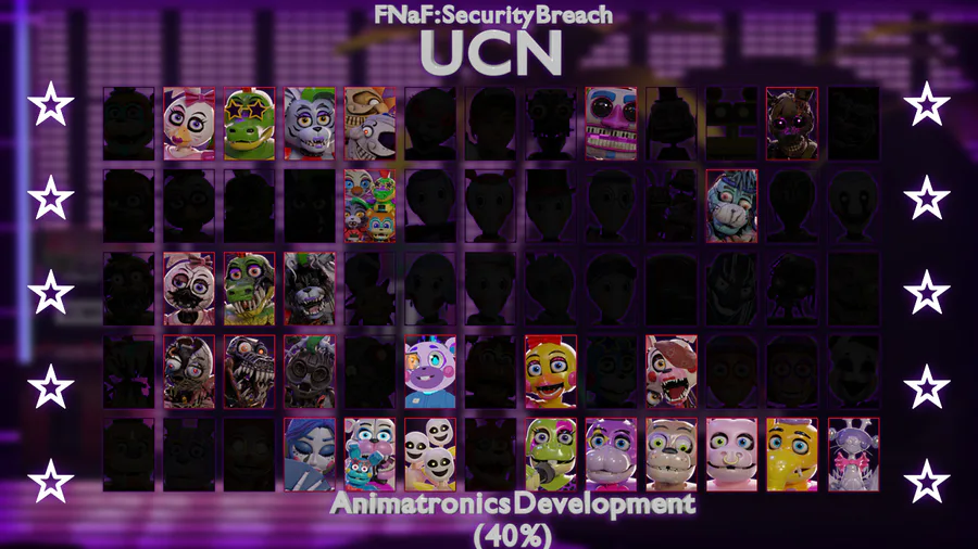 FNaF : Security Breach - Ultimate Custom Night by NIXORY - Game Jolt