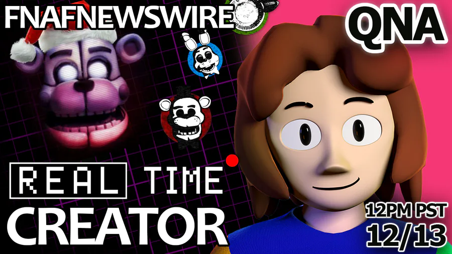 FNAF REMAKE EM TEMPO REAL! #fnaf #fnafedit #fnaffangame