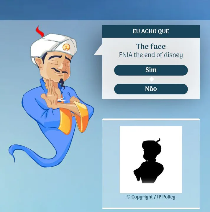 AKINATOR jogo online gratuito em