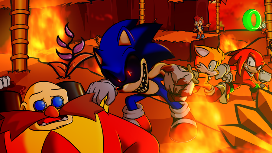 SunFIRE on Game Jolt: Sonic.exe: Experiment #3 Game by