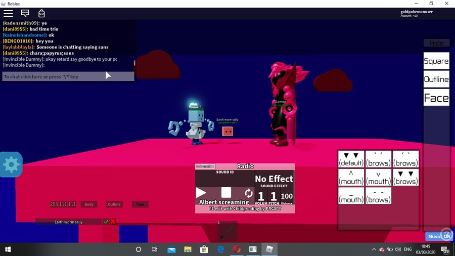 New Posts In Letsplay Roblox Community On Game Jolt - roblox song id albert screaming