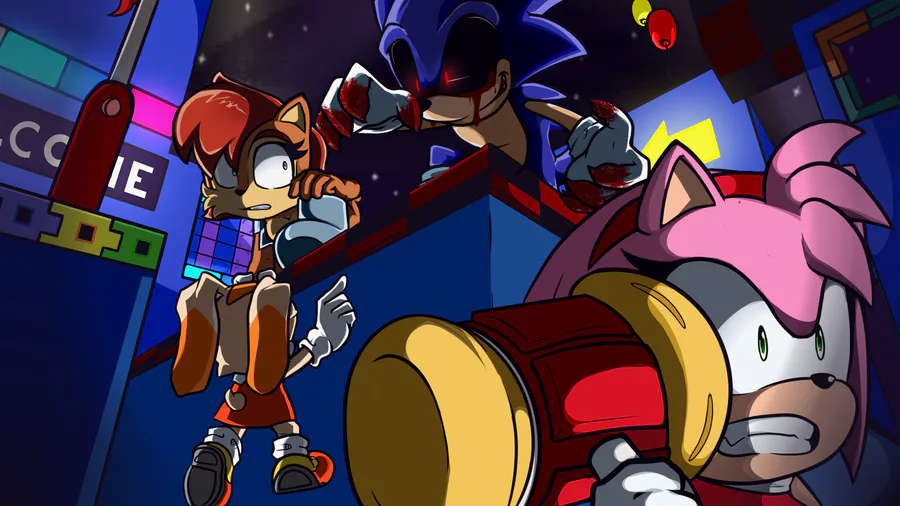 SunFIRE on Game Jolt: Sonic.exe The Disaster 2D Remake Full