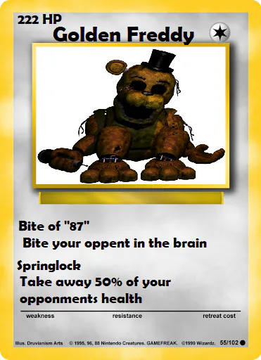 Pokemon Withered Freddy 55