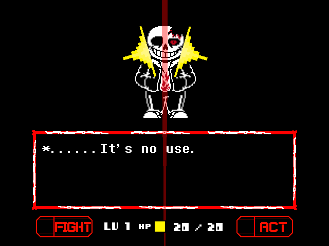 Horrortale Sans Fight by zbychu2 - Game Jolt