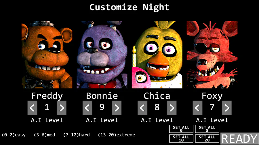 IULITM on Game Jolt: Five Nights at Freddy's FNAF 1 2 3 4 5 6 7 8