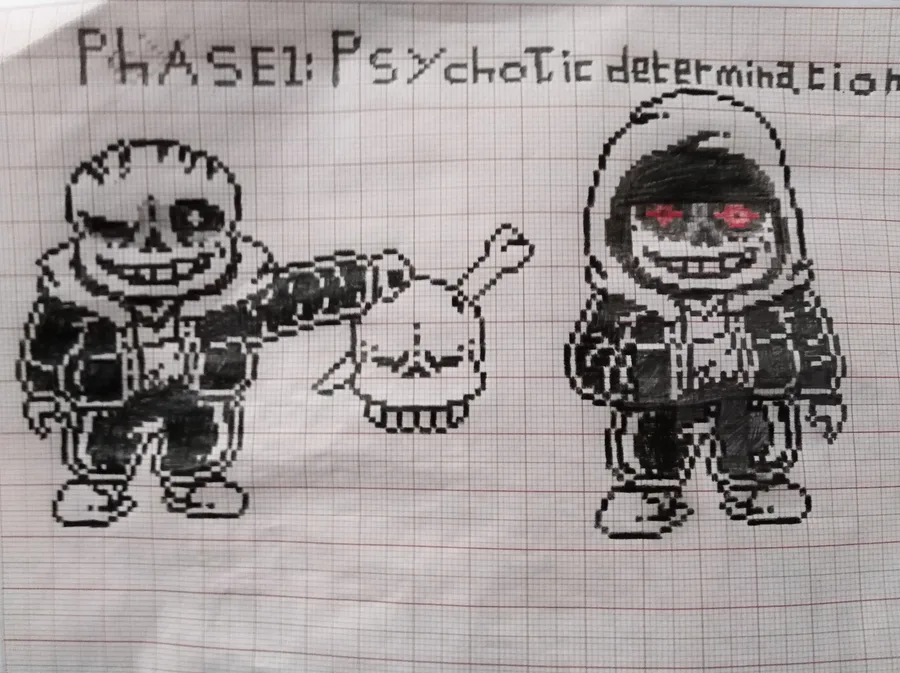 Undertale au sans fell outerdust