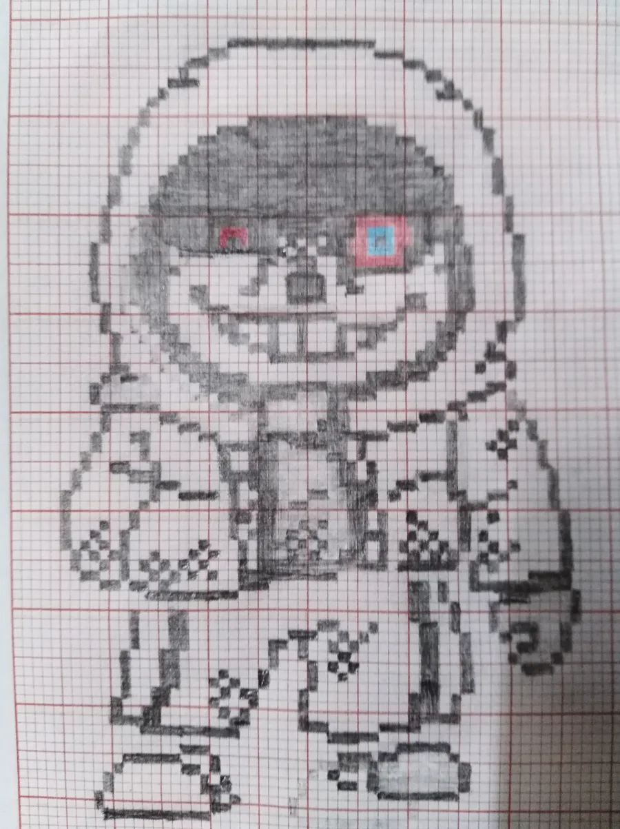 Dust Sans Cross Stitch 