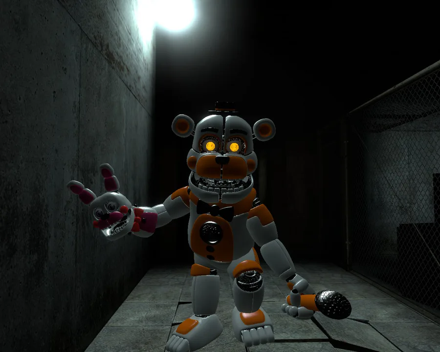 Finished my Stylized Molten Freddy : r/fivenightsatfreddys