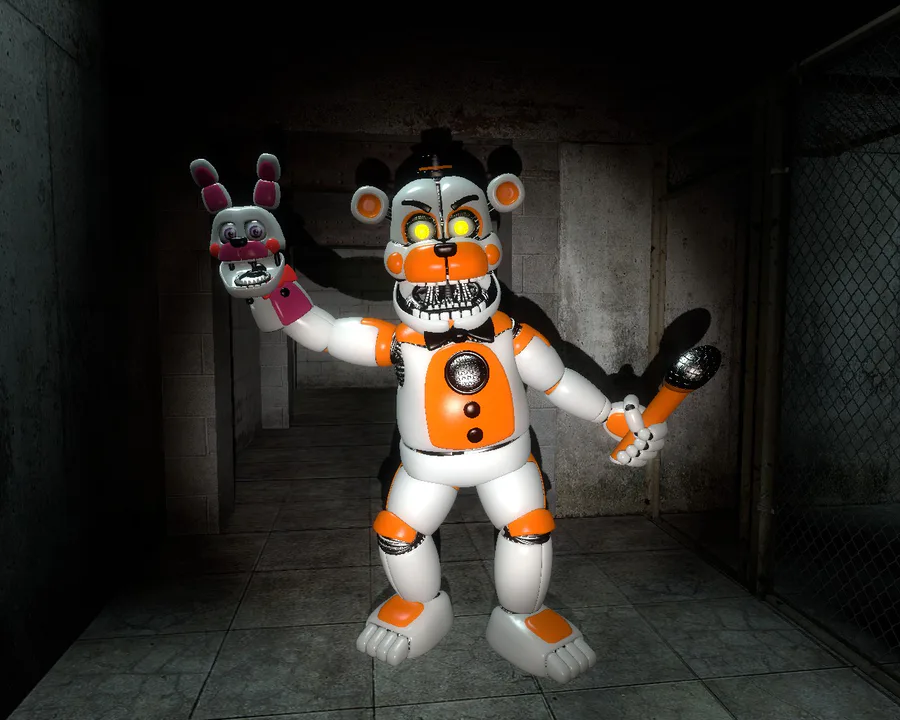 Finished my Stylized Molten Freddy : r/fivenightsatfreddys