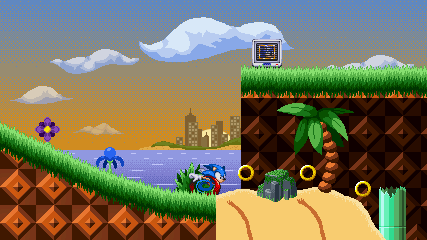 Green Hill Zone Act 2 from Sonic Mania #sonic #sonicthehedgehog #sonic