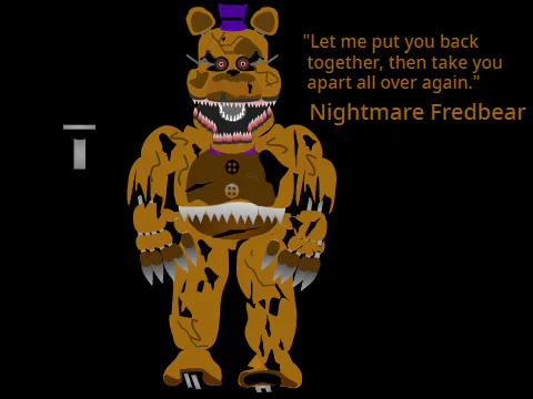 CHASED BY THE NEW TERRIFYING NIGHTMARE FREDBEAR..  Five Nights At Freddy's  4 Unreal Engine 4 (FNAF) 