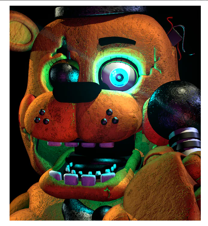 MonExt on Game Jolt: UCN Animatronic Select Screen Withered Toy Chica